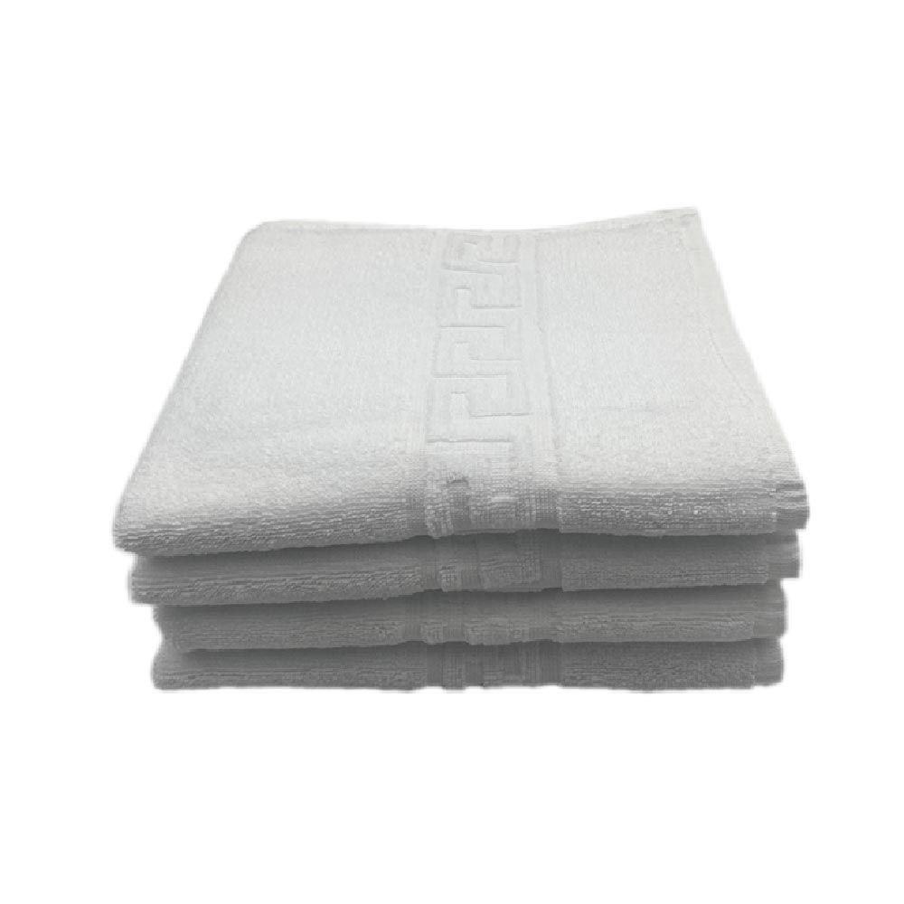 BYFT Magnolia Luxury Hand Towel 50x100 cm White 4pcs